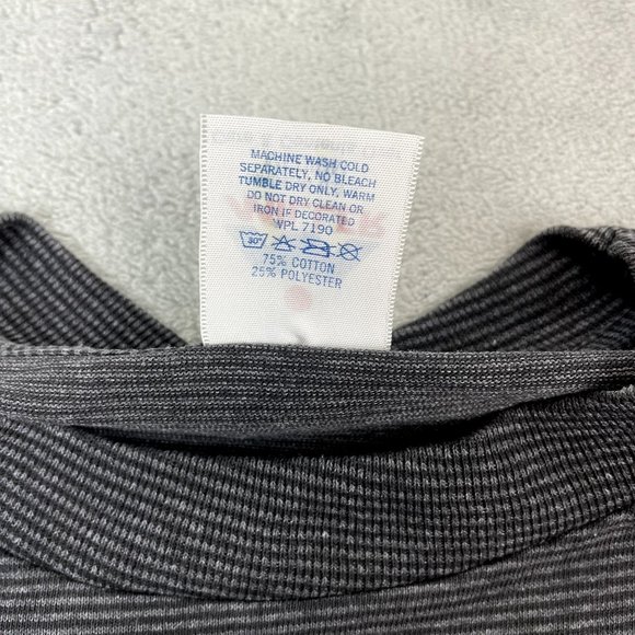 Vintage 90's Single Stitch Las Vegas Nevada Pinstriped Short Sleeve T-Shirt USA - Picture 7 of 9